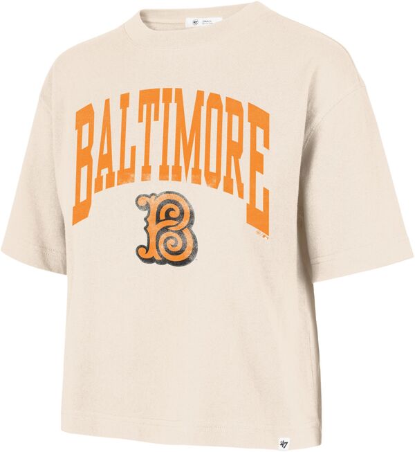 フォーティーセブン レディース トップス Tシャツ '47 Women's Baltimore Orioles 2026 City Connect Shale City T-Shirt NoColor｜ReVida 店