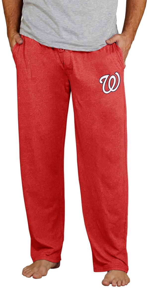コンセプツ 運動競技 メンズ ボトムス 心地好いズボン下 編み物 Conceptsport Men\u0027s Washingtonationals Red Quest Knit Pants NoColor 赤いこと