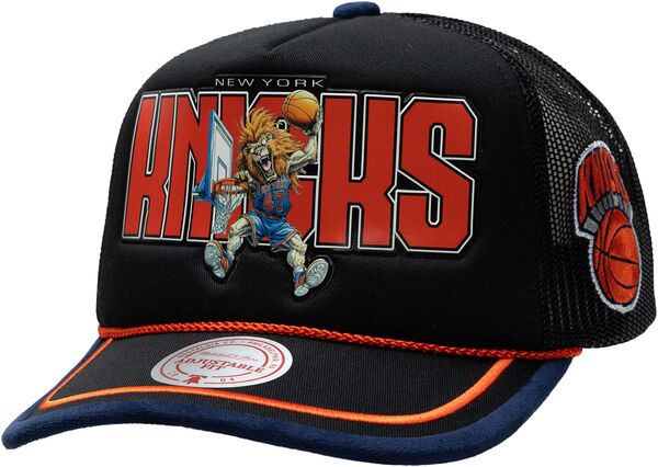 ミッチェル\u0026ネス レディース 付属物 鳥打ち帽 Mitchell \u0026 Ness Adult New Yorknicks Black LRG Trucker Hat NoColor 黒いこと
