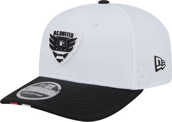 ニュー内鰓 レディース 添え物 かぶり笠 New Eradult D.C. United 2026 Black 9Seventy Adjustable Hat NoColor 黒いこと