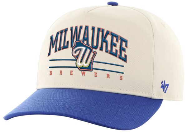 フォーティーセブン レディース 付属物 鳥打ち帽 \u002747 Adult Milwaukee Brewers City Connectwo Tone Roscoe Hitch Adjustable Hat NoColor