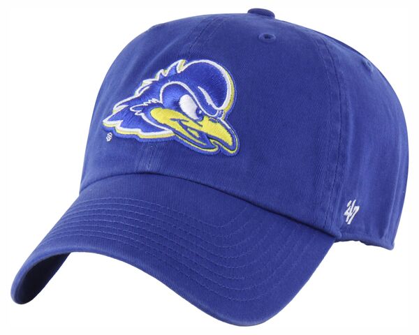 フォーティーセブン レディース アクセサリー 帽子 ロゴ '47 Adult Delaware Fightin' Blue Hens Royalogo Clean Up Adjustable Hat NoColor ブルー|ReVida 店