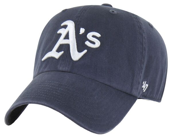 フォーティーセブン レディース アクセサリー 帽子 '47 Adult Athletics Navy Clean Up Adjustable Hat NoColor ネイビー｜ReVida 店