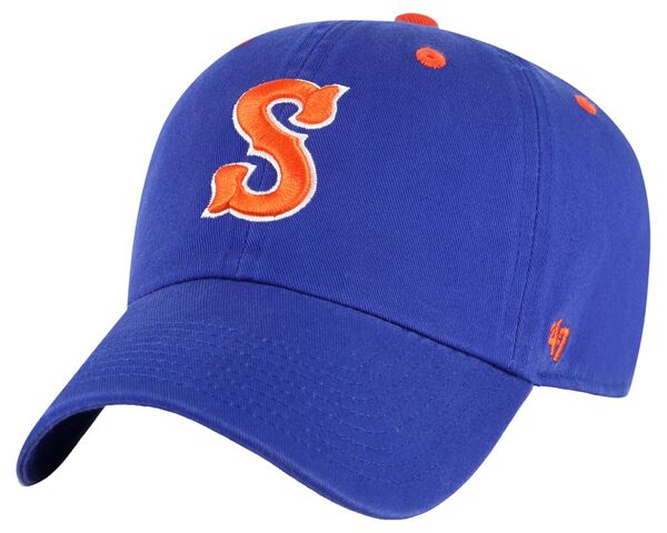 フォーティーセブン メンズ アクセサリー 帽子 '47 Adult Syracuse Chiefs Royal Core Clean Up Adjustable Hat NoColor|ReVida 店