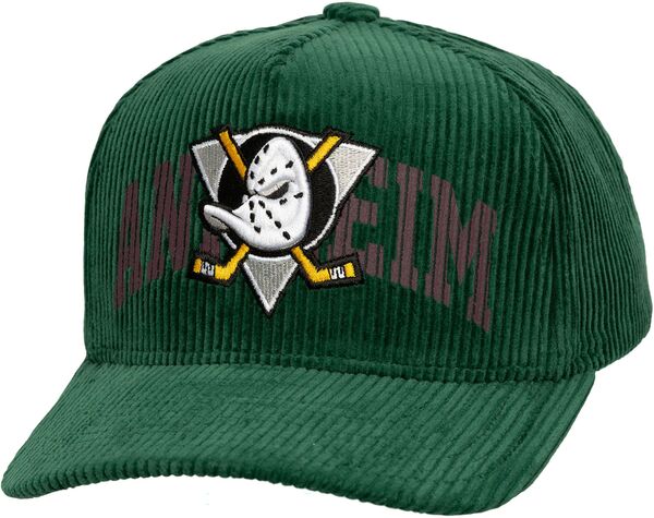 ミッチェル&ネス レディース アクセサリー 帽子 Mitchell & Ness Adult Anaheim Ducks Teal Arch Stampro Snapback Adjustable Hat NoColor ティール｜ReVida 店