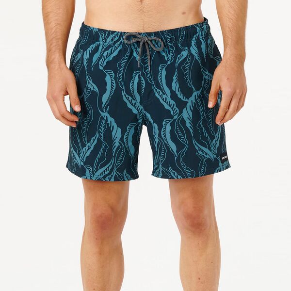 下唇長い巻き毛 メンズ ボトムス 二分の一ズボン下・さる股引き 遊撃手ズボン下 Rip Curl Men\u0027sessions Volley Swim Shorts Navy 米国海軍