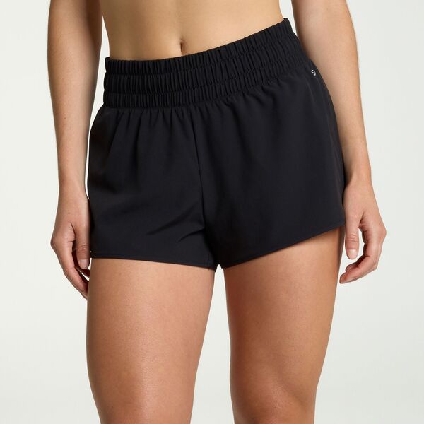 DSG レディース ボトムス ハーフパンツ・ショーツ DSG Women's Updated High Rise Stride Short Pure Black ブラック｜ReVida 店