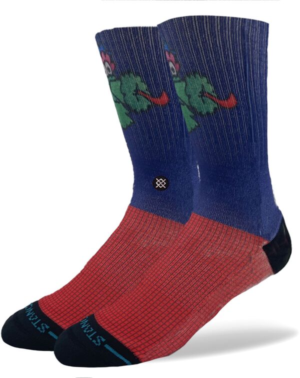 立場 レディース アンダーお召しもの ソックス Stance Philadelphia Phillies Batting Practice Crew Socks NoColor