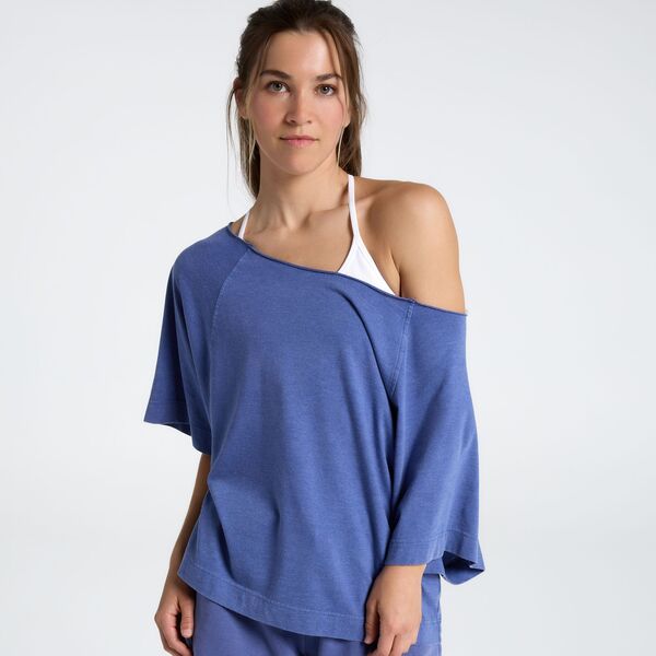 DSG レディース トップス ティーシャツ DSG Women\u0027s Off Shoulder T-Shirt Light Navy 米国海軍
