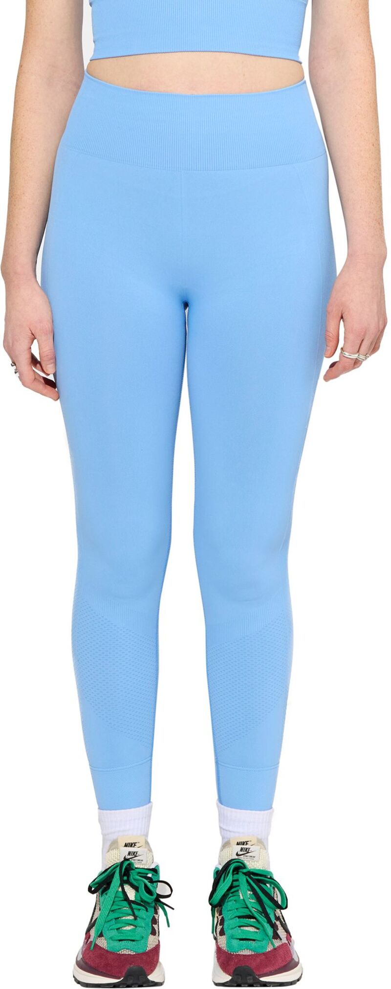 ハーフデイズ レディース ボトムス 心地よいズボン下 レギンス Halfdays Women\u0027sophia Seamless Leggings Forget Me Not