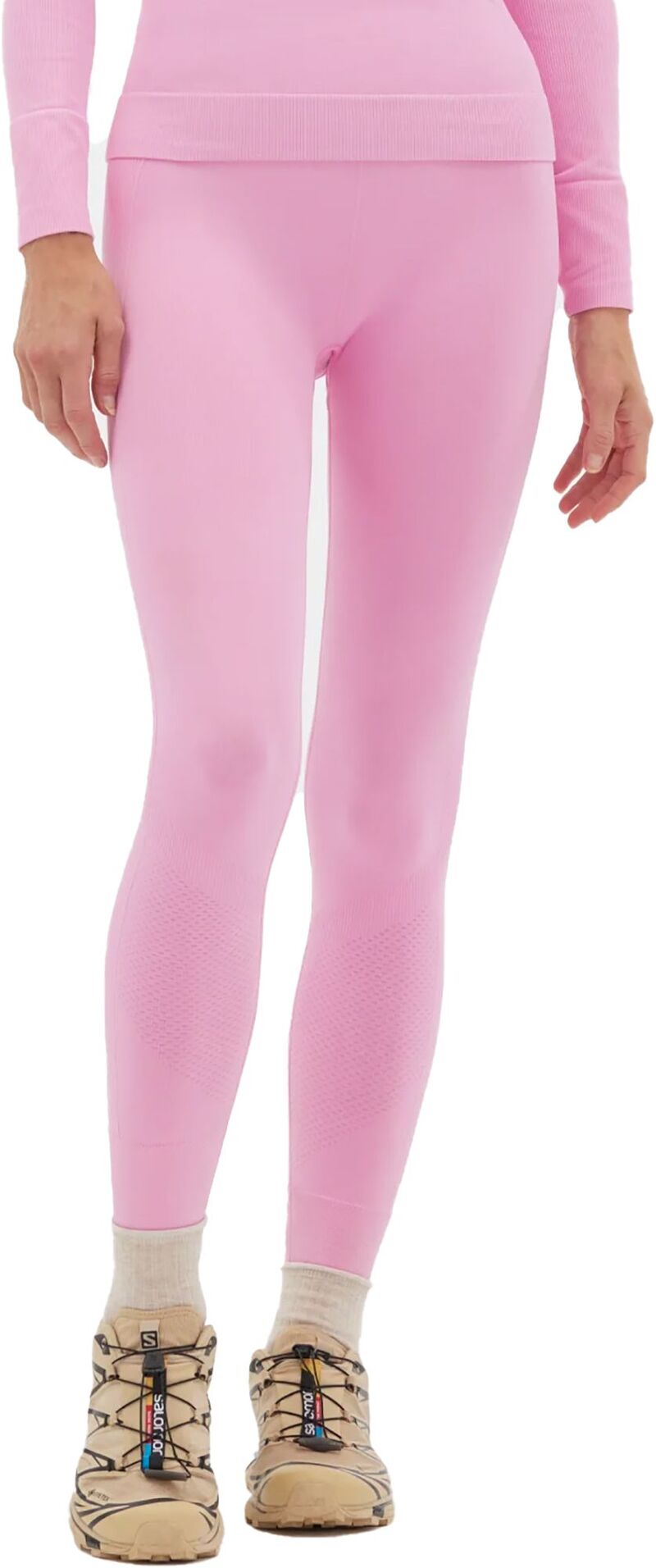 ハーフデイズ レディース ボトムス 心地よいズボン下 レギンス Halfdays Women\u0027sophia Seamless Leggings Peony
