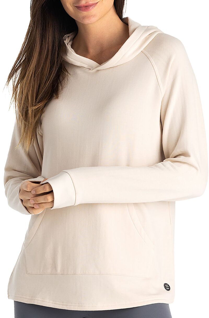 無償性 飛球 レディース アウター パーカー・スウェット フリース Free Fly Women\u0027s Bamboo Lightweight Fleece Hoodie Stone 石ころ