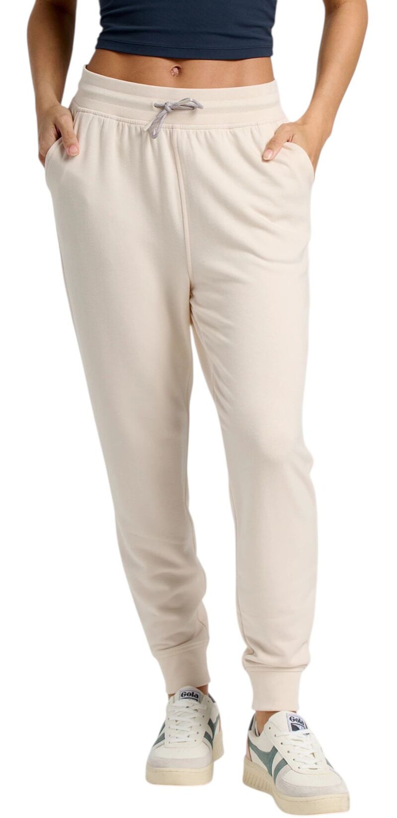 無償性 飛球 レディース ボトムス 心地よいズボン下 フリース Free Fly Women\u0027s Bamboo Lightweight Fleece Jogger Stone 石ころ
