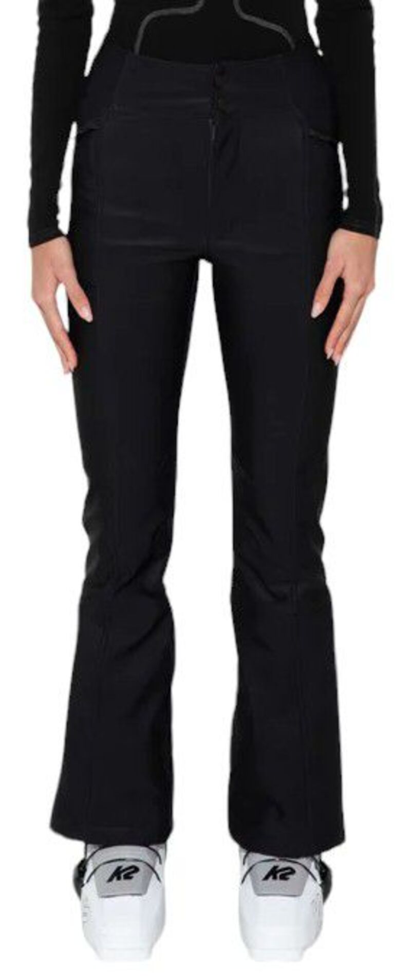 ハーフデイズ レディース ボトムス 心地よいズボン下 Halfdays Women\u0027s Emma Softshell Pant Black 黒いこと