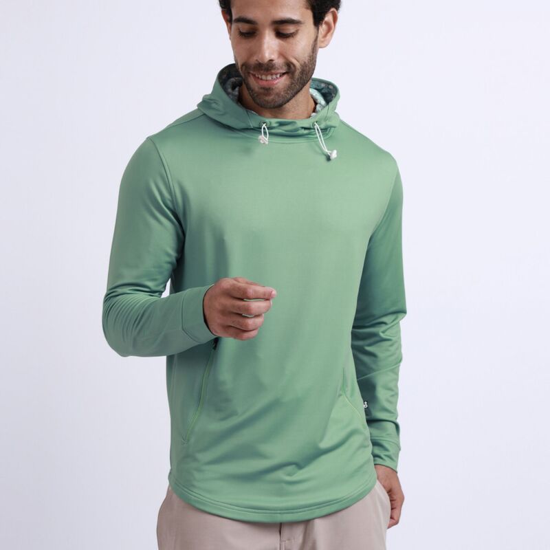 スワニーズ メンズ アウター パーカー・スウェット Swannies Men\u0027s Ivy Golf Hoodie WASABI