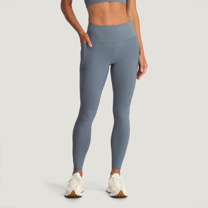 無償性 飛球 レディース ボトムス レギンス Free Fly Women\u0027s All Day Pocket Leggingstormy Sea