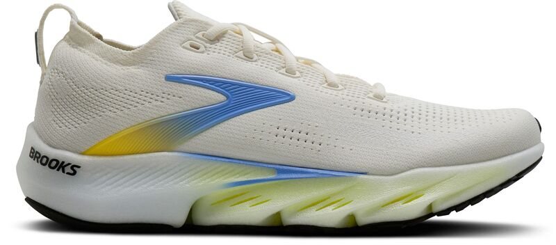 ブルックス メンズ シューズ スニーカー Brooks Men\u0027s Glycerin Flex Running Shoes White/Cyber Yellow/Nightlife 白いこと