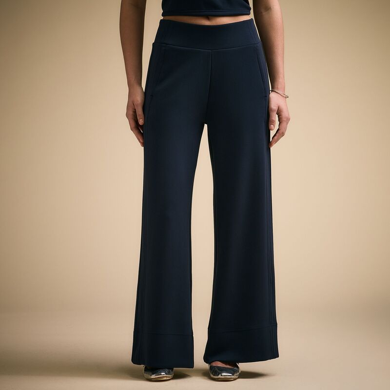 持ちはこび レディース ボトムス 心地よいズボン下 ワイドレッグ CALIA Women\u0027sandwash Wide Leg Pant Darker Ardosia Slate スレート