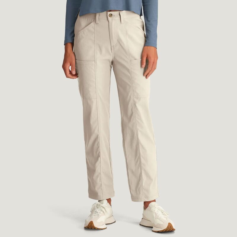 無償性 飛球 レディース ボトムス 心地よいズボン下 Free Fly Women\u0027s Topogrid Pant Stone 石ころ