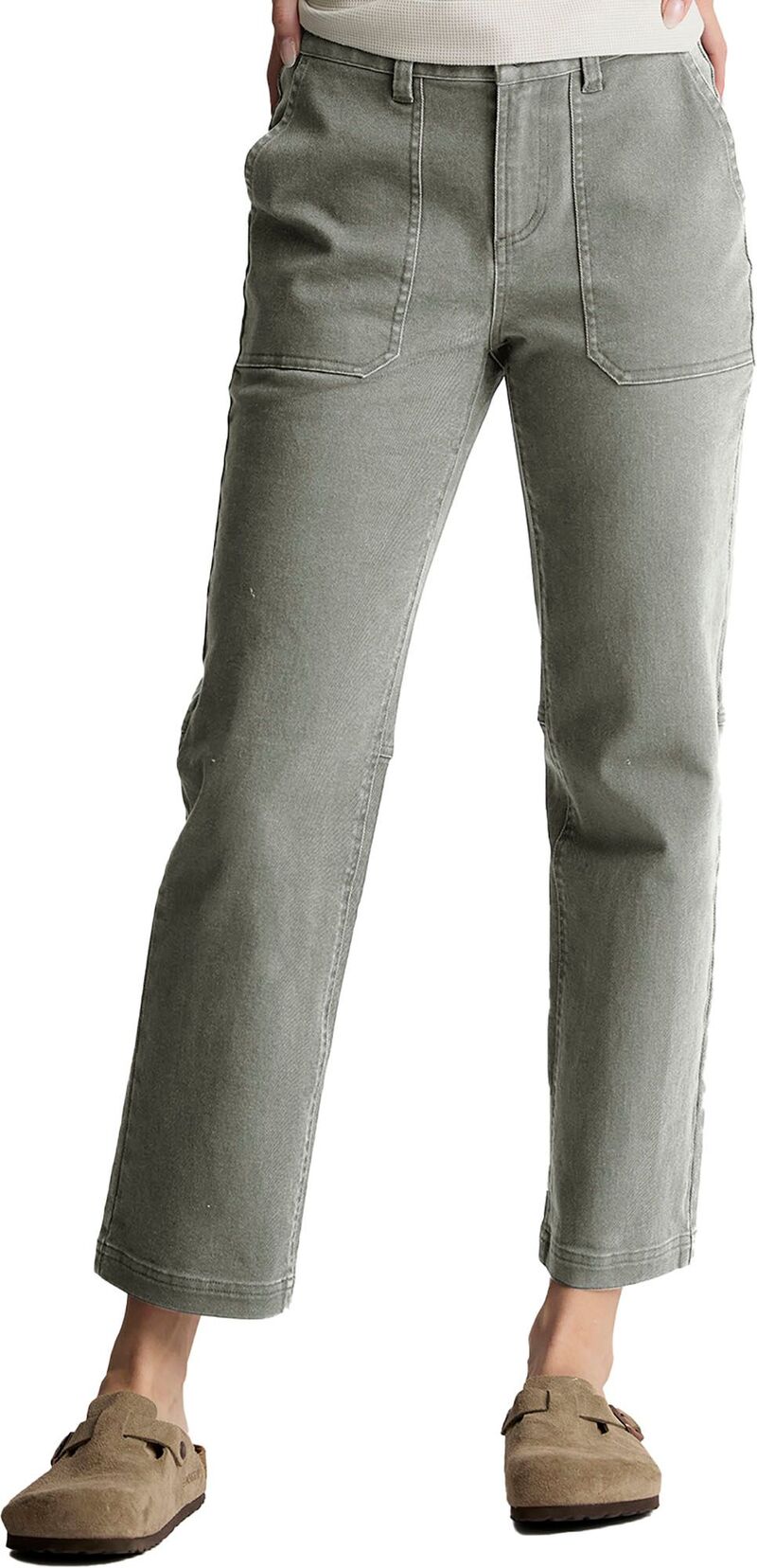無償性 飛球 レディース ボトムス 心地よいズボン下 Free Fly Women\u0027s Folly Twill Pantsmokey Olive オリーブ