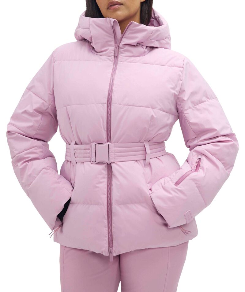 ハーフデイズ レディース アウター 上衣・上衣 Halfdays Women\u0027s Hedy Belted Puffer Amethyst