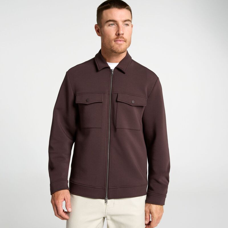 ヴァースト メンズ アウター パーカー・スウェット プルオーバー フリース 上衣 VRST Men\u0027s Pinnacle Fleece Shirt Jacket Dark Brown 赤銅色