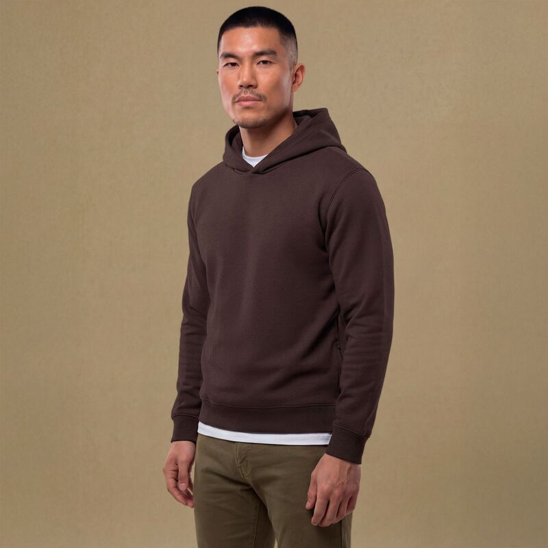 ヴァースト メンズ アウター パーカー・スウェット フリース VRST Men\u0027s Pinnacle Fleece Hoodie 2.0 Dark Brown 赤銅色
