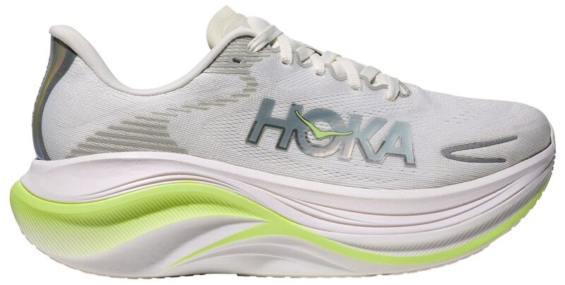 ホカオネオネ レディース シューズ スニーカー HOKA Women\u0027skyward X 2 Running Shoes White/Neon Yuzu 白いこと