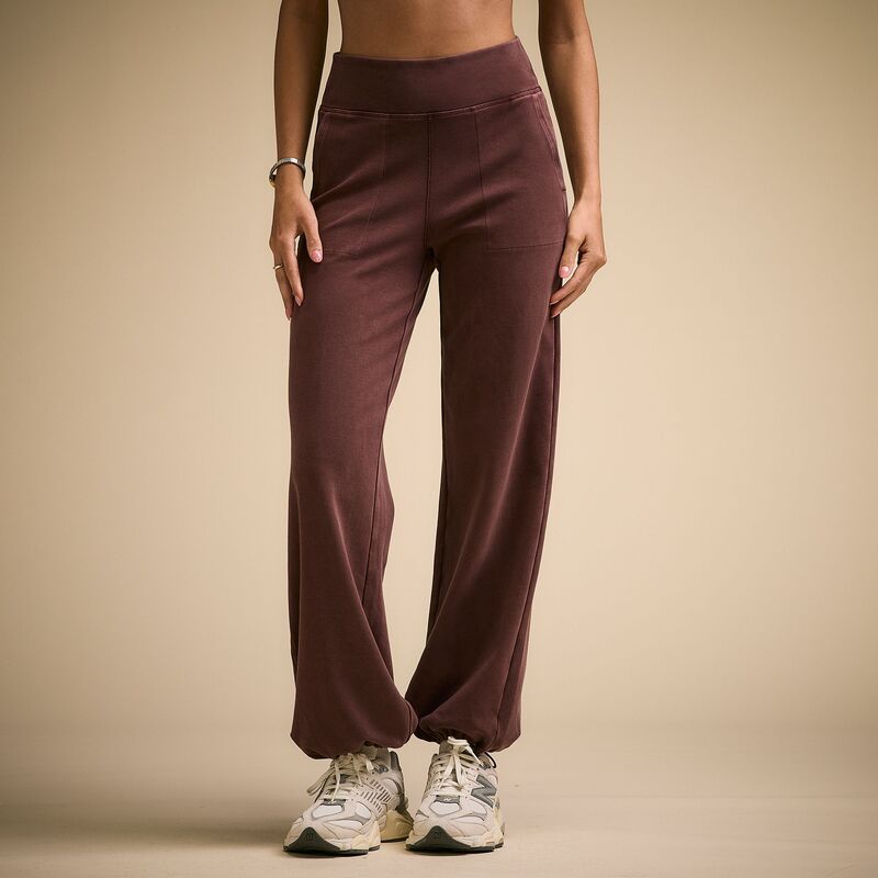 持ちはこび レディース ボトムス 心地好いズボン下 綿織物 CALIA Women\u0027s Cotton Straight Cinch Pant Sassafras