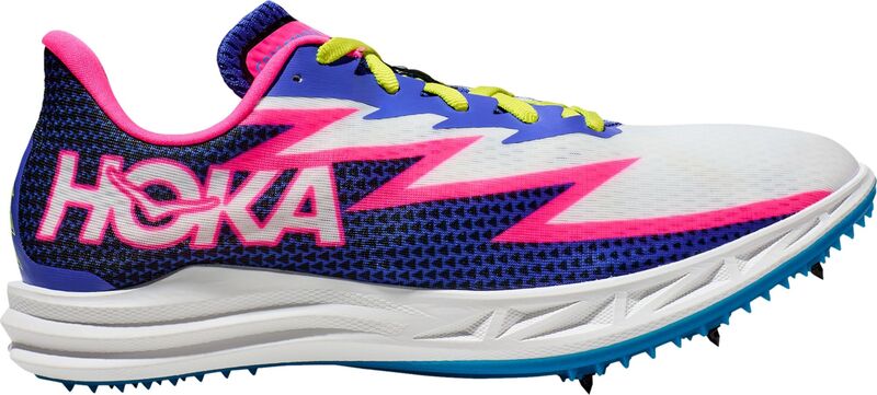 ホカオネオネ メンズ シューズ スニーカー HOKA Crescendo MD Track and Field Shoes White/Blue 白いこと