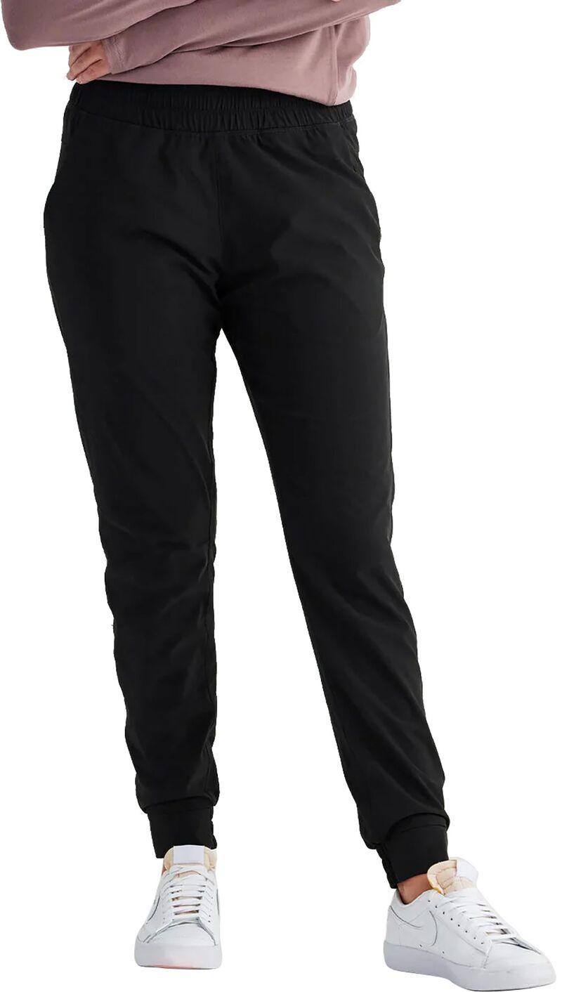 無償性 飛球 レディース ボトムス 心地よいズボン下 Free Fly Women\u0027s Pull-On Breeze Jogger Black 黒いこと