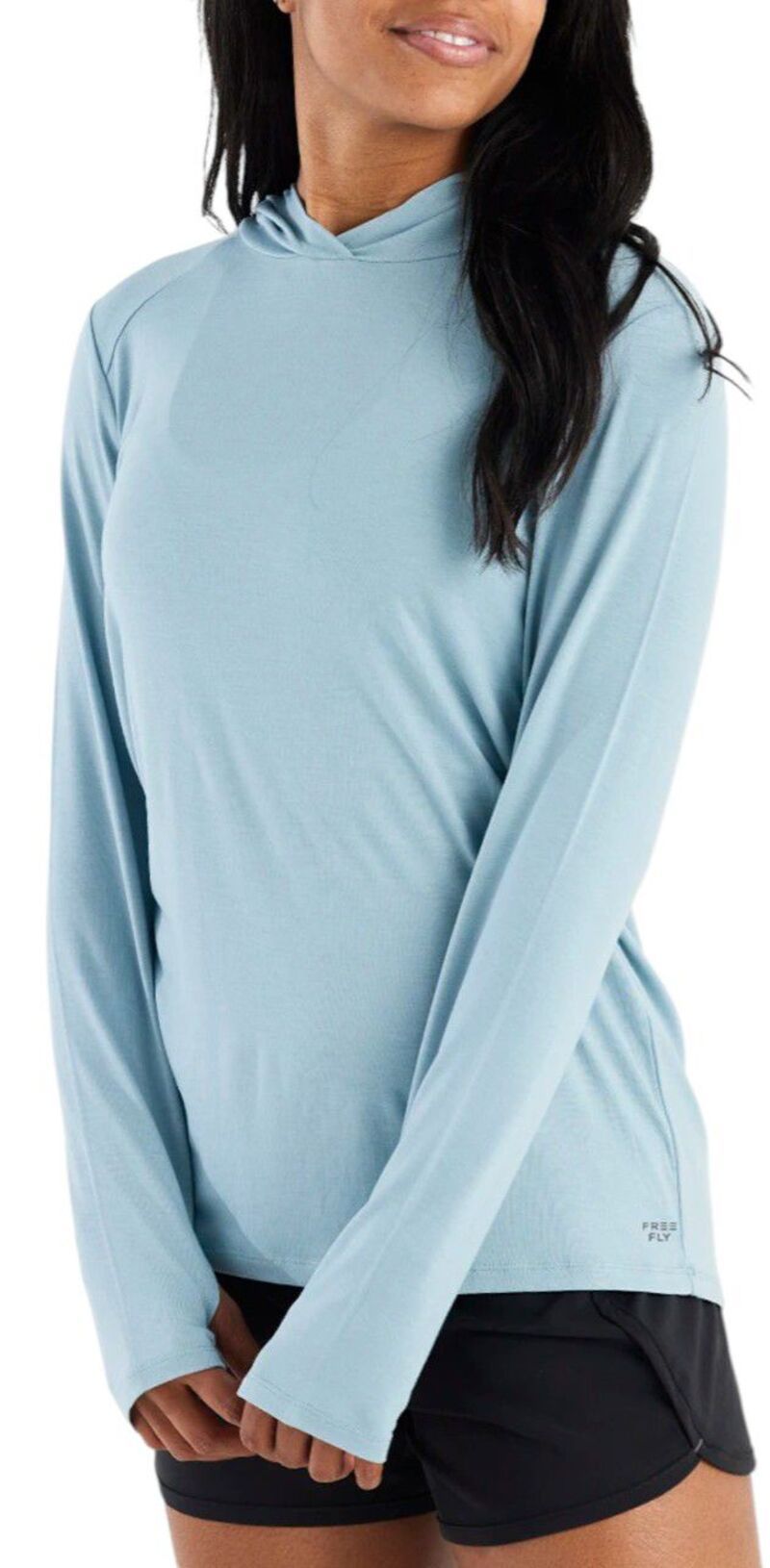無償性 飛球 レディース アウター パーカー・スウェット Free Fly Women\u0027s Bamboo Shade Hoodie II Ocean Mist