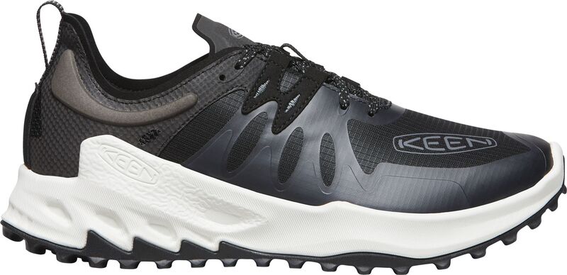 キーン メンズ シューズ スニーカー KEEN Men\u0027s Zionic Speed Hiking Shoes Black/Star White 白いこと