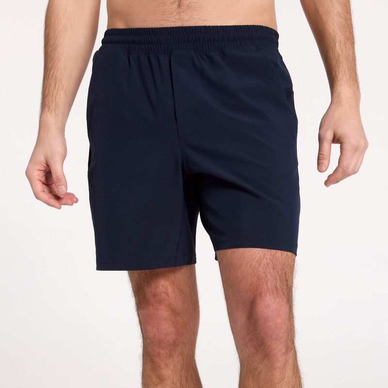 ヴァースト メンズ ボトムス 二分の一ズボン下・さる股引き VRST Men\u0027s 7\" All-In Lined Short Dark Navy 米国海軍"