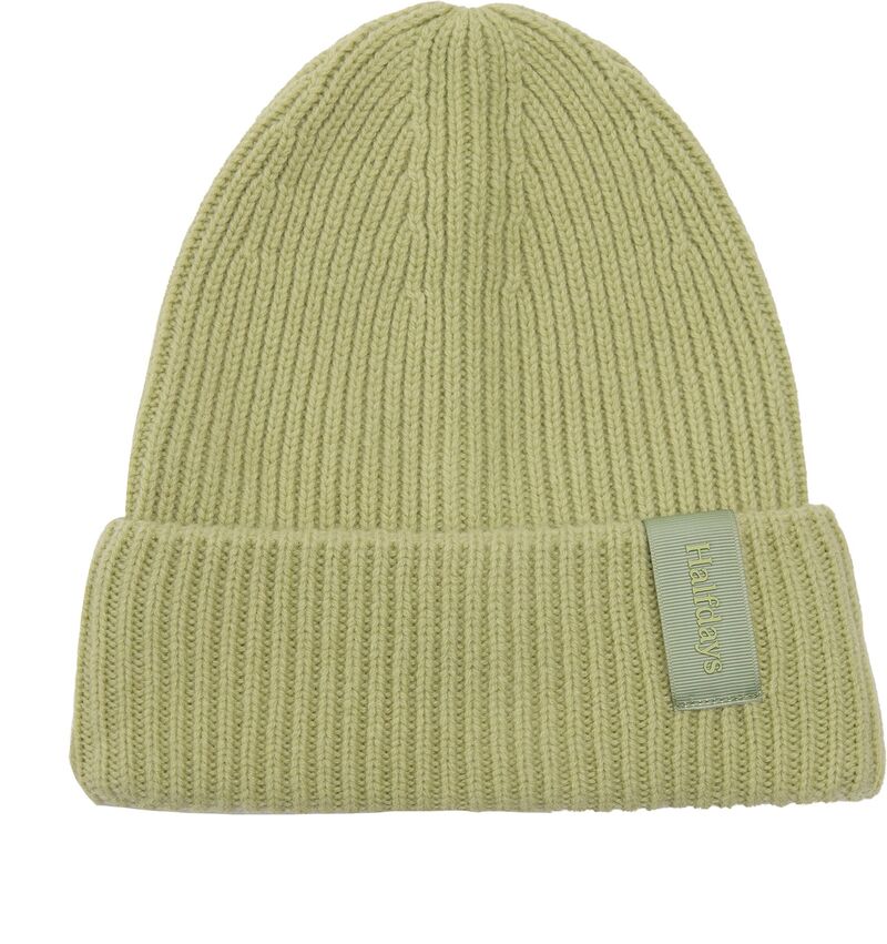 ハーフデイズ レディース 添え物 かぶり笠 Halfdays Women\u0027s Merino Beanie Moss