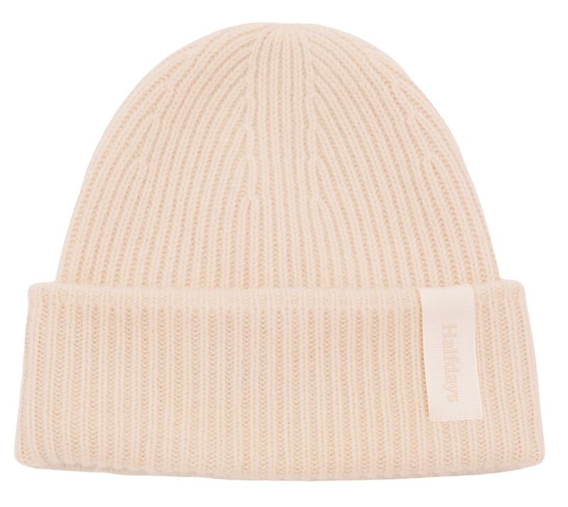 ハーフデイズ レディース 添え物 かぶり笠 Halfdays Women\u0027s Merino Beanie Oat Milk