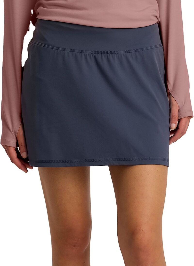 無償性 飛球 レディース ボトムス 二分の一ズボン下・さる股引き Free Fly Women\u0027s All Day Skort Storm Cloud
