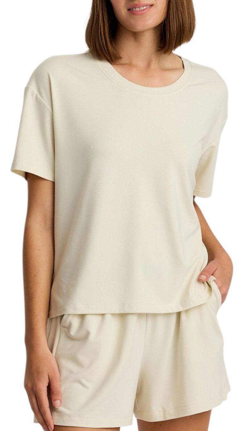 無償性 飛球 レディース トップス プルオーバー Free Fly Women\u0027s Bamboo Flex Sunday Short Sleeve T-Shirt Birch