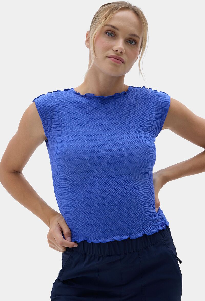ハーフデイズ レディース トップス プルオーバー Halfdays Women\u0027s Ynes Performance Tank Sapphire/Clematis Blue 青碧