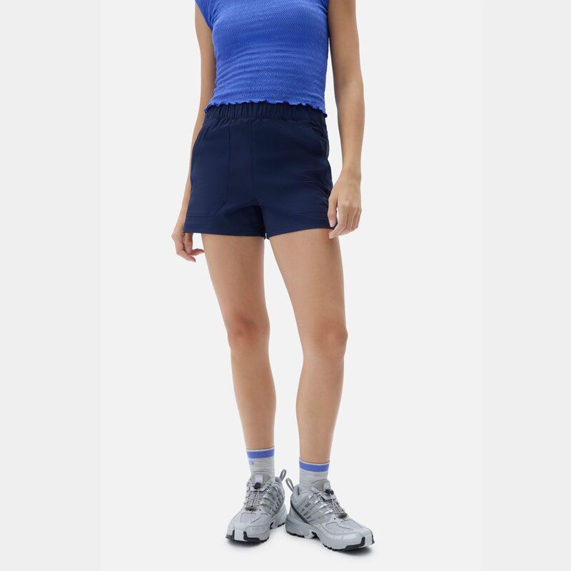 ハーフデイズ レディース ボトムス 二分の一ズボン下・さる股引き 遊撃手ズボン下 Halfdays Women\u0027s Bastille Trail Shorts Navy 米国海軍