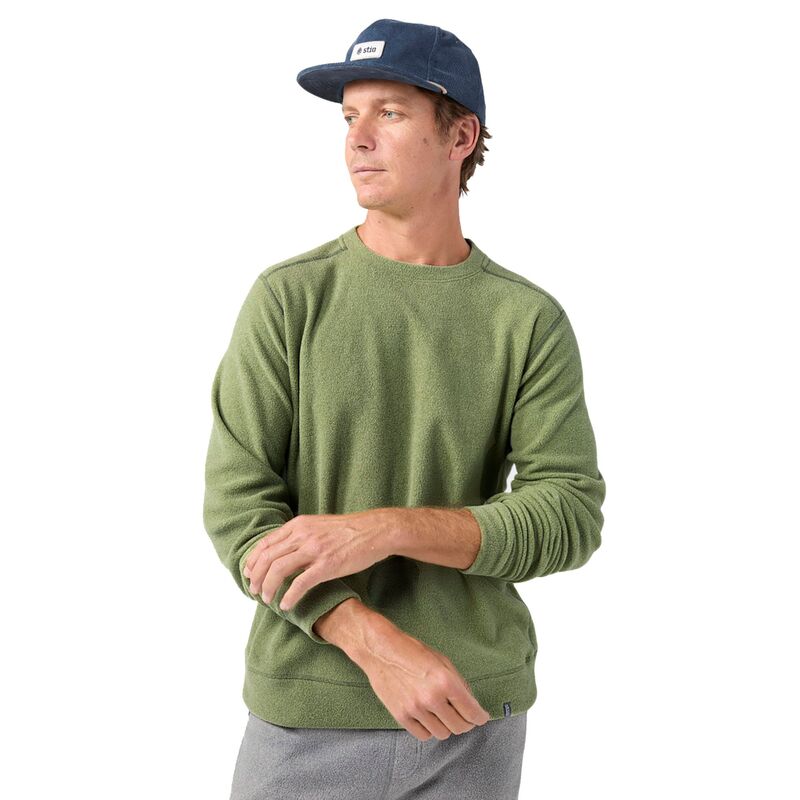 スティオ メンズ アウター パーカー・スウェット フリース Stio Men\u0027s Turpin Fleece Crew Terrain Heather ギョリュウモドキ