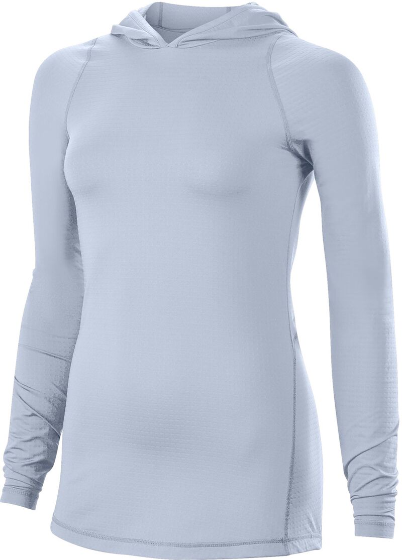 エボシールド レディース アウター パーカー・スウェット EvoShield Women\u0027s Lightweightraining Hoodie Pearl パール