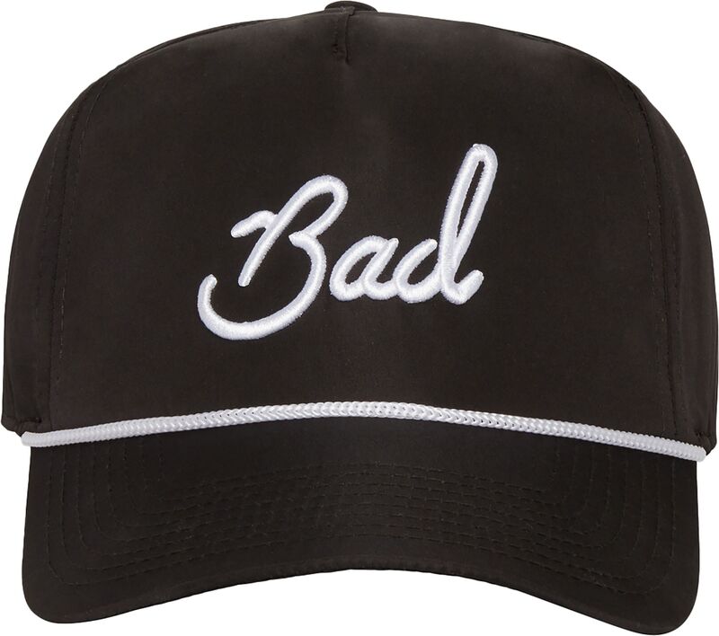 バッドバーディー レディース 添え物 かぶり笠 Bad Birdie Adult Bad Rope Golf Hat Black 黒いこと