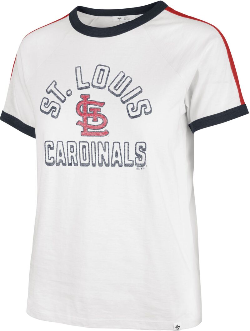 フォーティーセブン レディース トップス ティーシャツ \u002747 Women\u0027st. Louis Cardinals White Sweet Heat Peyton T-Shirt NoColor 白いこと