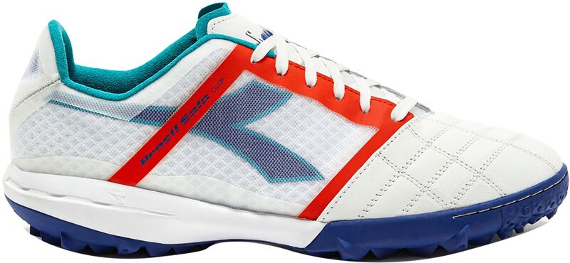 ディアドラ メンズ シューズ スニーカー Diadora Brasil Sala Cup Turf Soccer Cleats White/Navy 白いこと