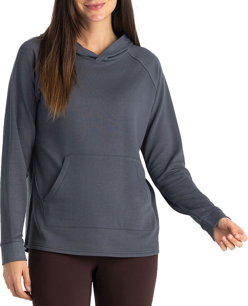 無償性 飛球 レディース アウター パーカー・スウェット フリース Free Fly Women\u0027s Bamboo Lightweight Fleece Hoodie Storm Cloud