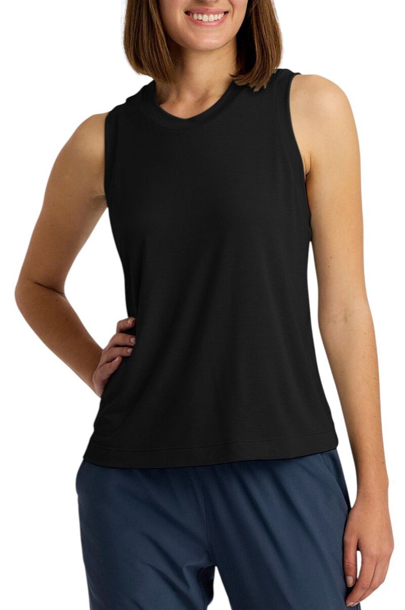 無償性 飛球 レディース トップス 貯蔵タンクとっ始め Free Fly Women\u0027s Elevate Lightweightank Black 黒いこと