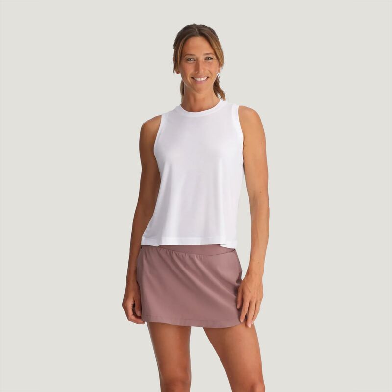 無償性 飛球 レディース トップス 貯蔵タンクとっ始め Free Fly Women\u0027s Elevate Lightweightank Bright White 白いこと