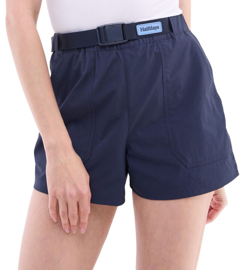 ハーフデイズ レディース ボトムス ハーフパンツ・ショーツ ショートパンツ Halfdays Women's Rosalie Trail Shorts Navy ネイビー｜ReVida 店