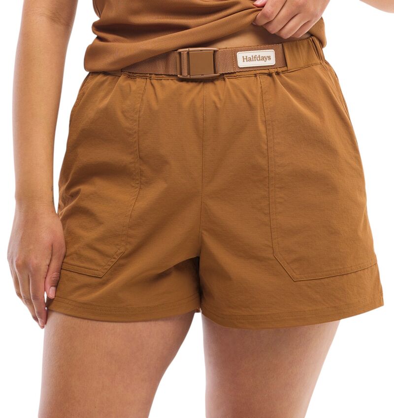 ハーフデイズ レディース ボトムス ハーフパンツ・ショーツ ショートパンツ Halfdays Women's Rosalie Trail Shorts Nuthatch｜ReVida 店 13,476円